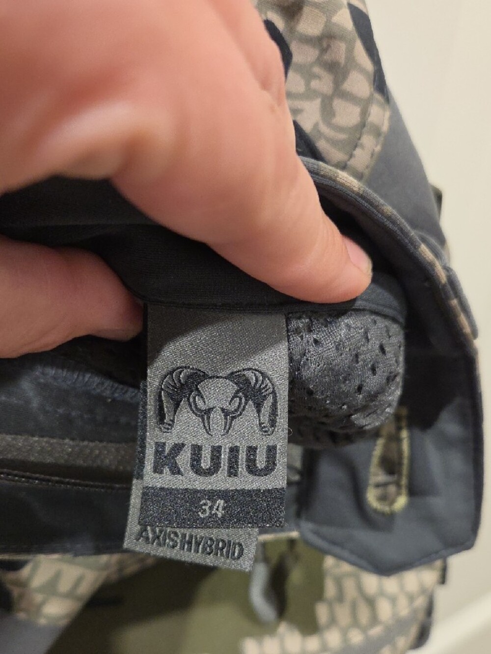 KUIU Mens Axis Camouflage Jacket Pants Gloves - Green, Gray, Black - Picture 9 of 13